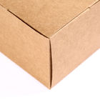 Soy Ink Color Printing Sandwich Paper Box , Eco Friendly Packaging For Food Products