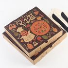 Kinghorn Eco Friendly Food Packaging Pizza Box Corrugated Paper Recycled Material