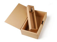 Luxury Cardboard Wine Box , Cardboard Boxes For Wine Bottles Gift Packing