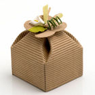 Custom Printing Logo Brown Corrugated Cake Boxes