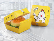 Eco Friendly Burger Box Recycled Materials