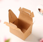 Handmade Paper Sweet Box Eco Friendly Materials With Custom Logo Printing